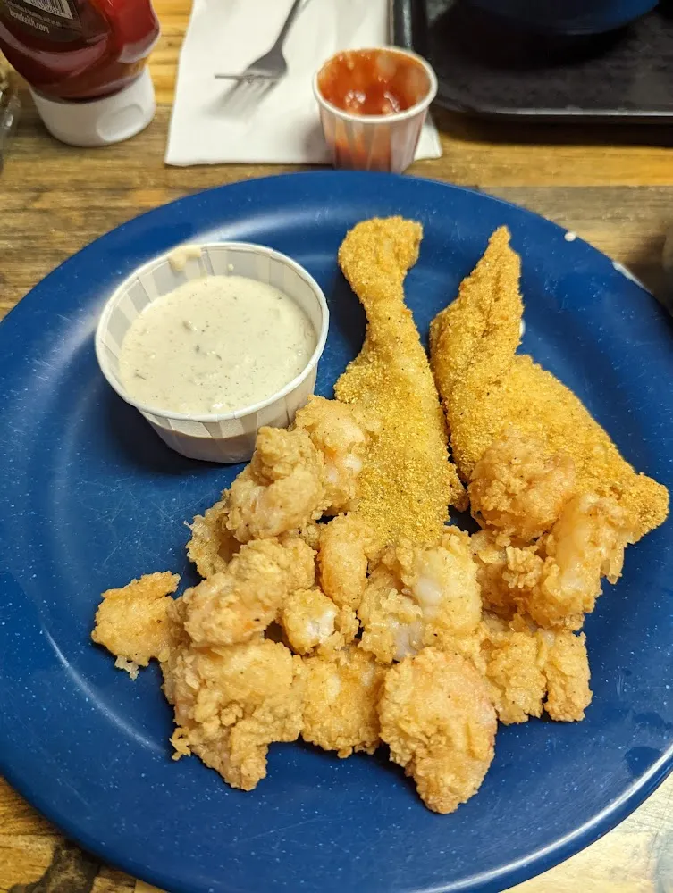 Fried Shrimp and Catfish