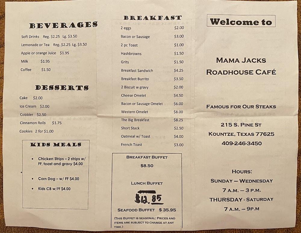 Mama Jack's Menu image 4